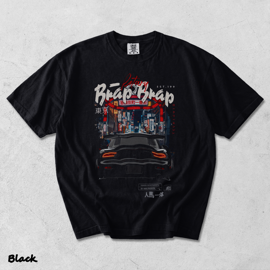 Japanese Street Racing - Black mockup