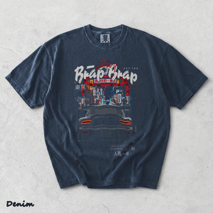 Japanese Street Racing - Denim mockup