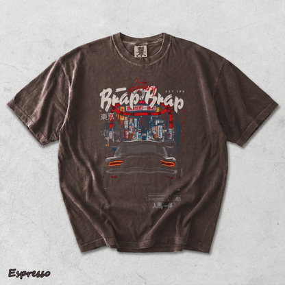 Japanese Street Racing - Espresso mockup