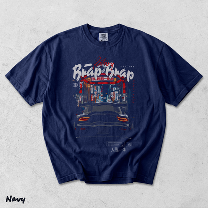 Japanese Street Racing - True Navy mockup