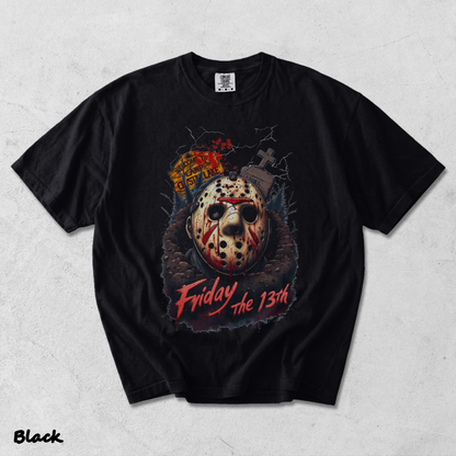 Jason Voorhees Friday the 13th - Black mockup