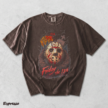 Jason Voorhees Friday the 13th - Espresso mockup