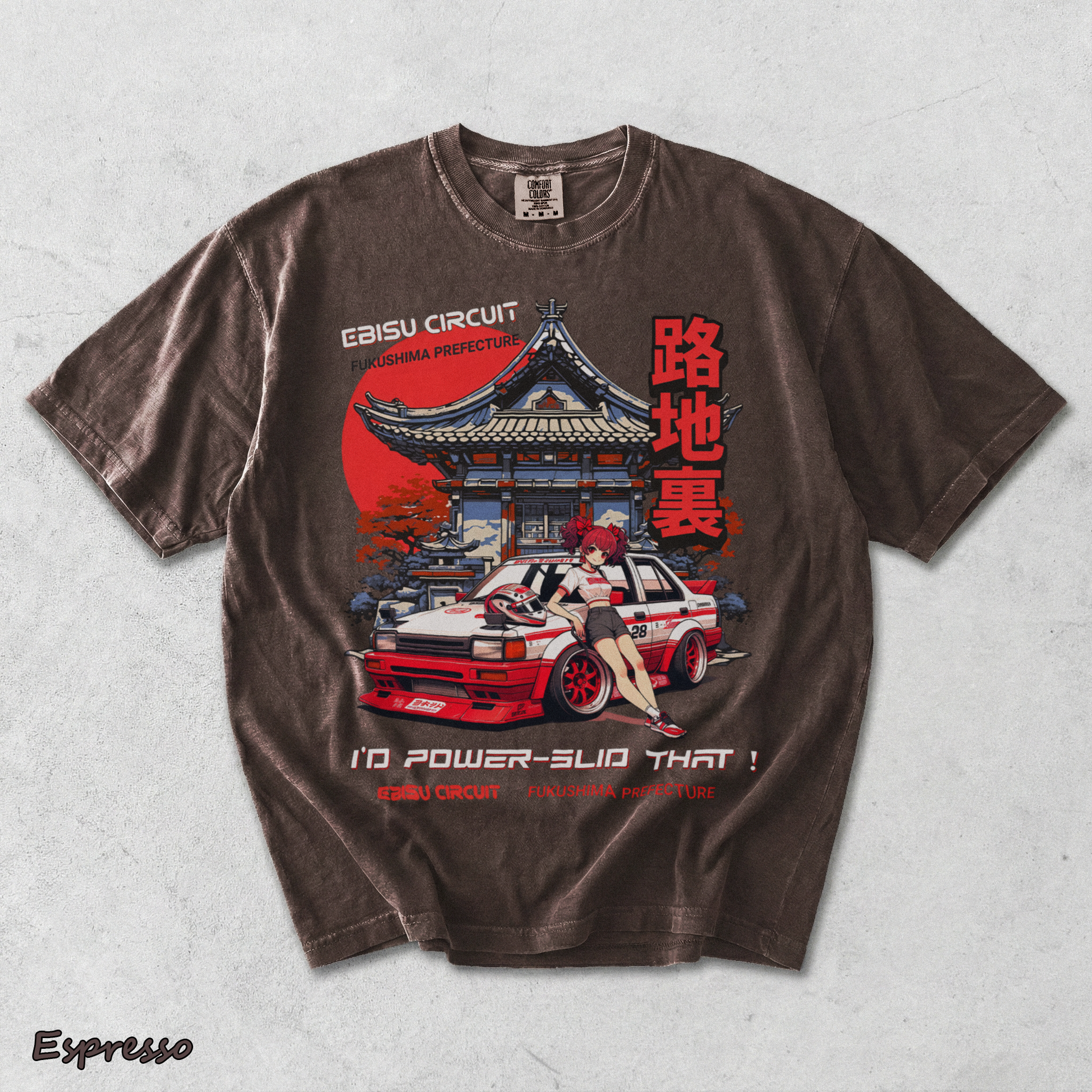 JDM Racing - Espresso mockup