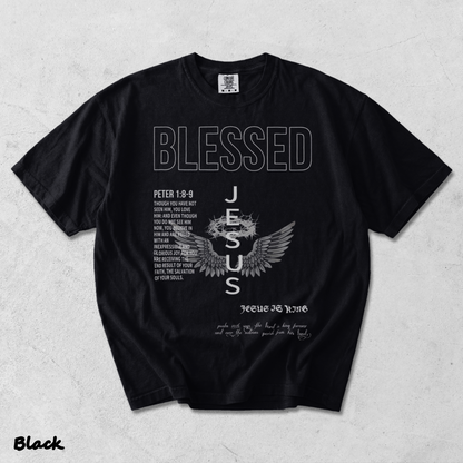 Jesus Is King - Black mockup