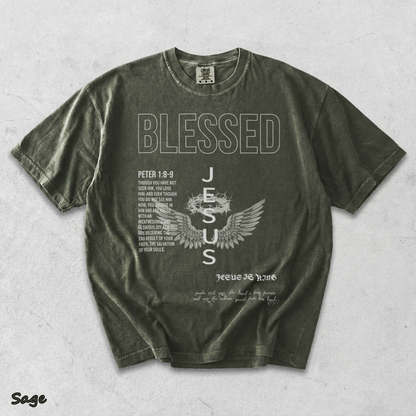 Jesus Is King - Sage mockup