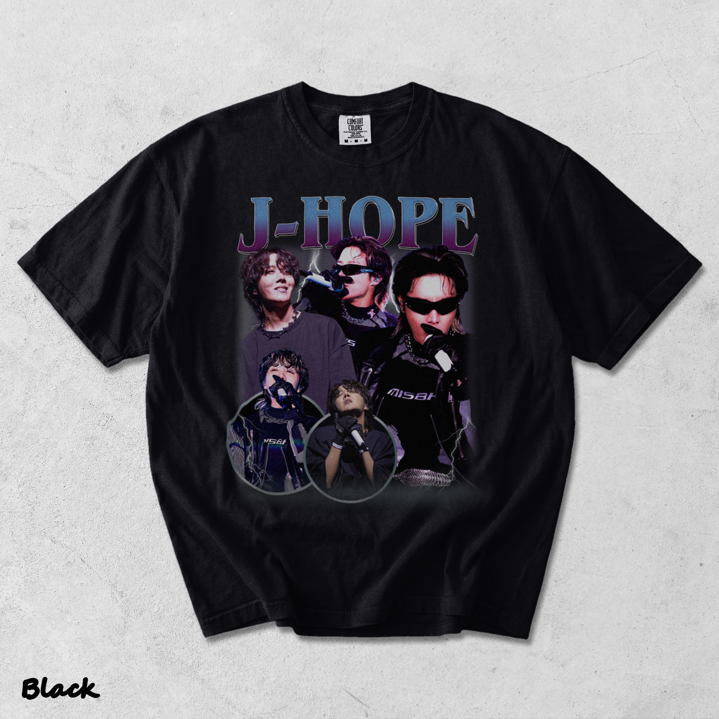 Jhope On The Stage T-Shirt - Black mockup