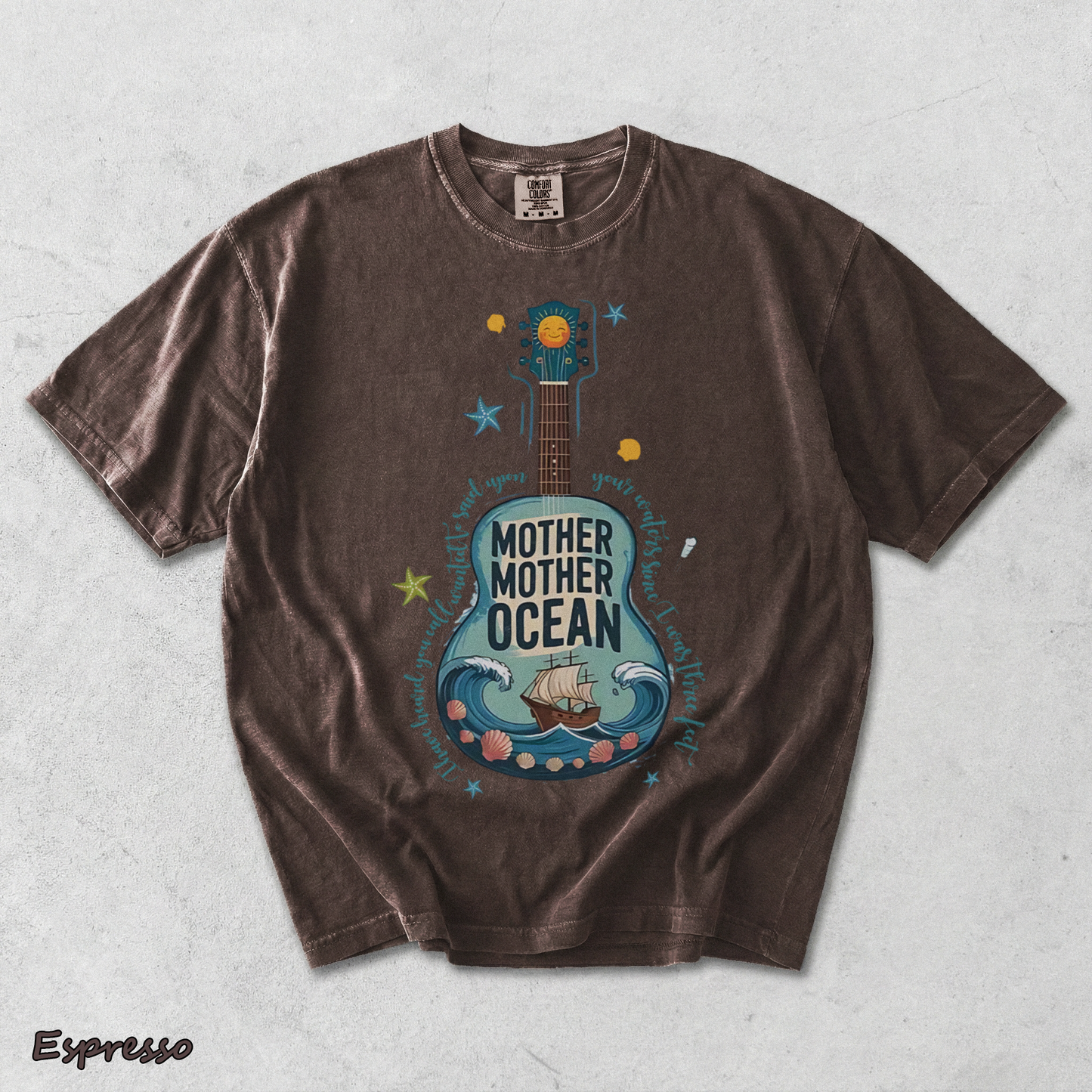 jimmy buffett B - Espresso mockup