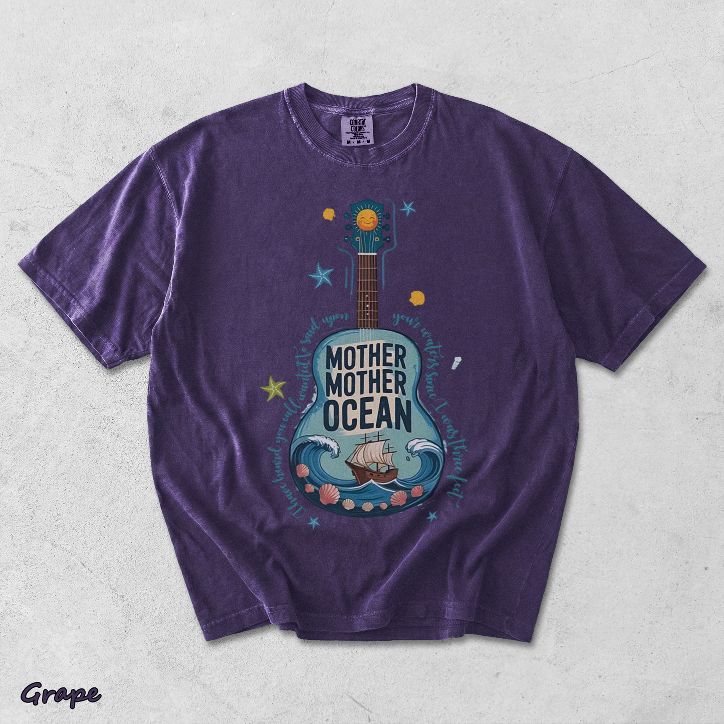 jimmy buffett B - Grape mockup