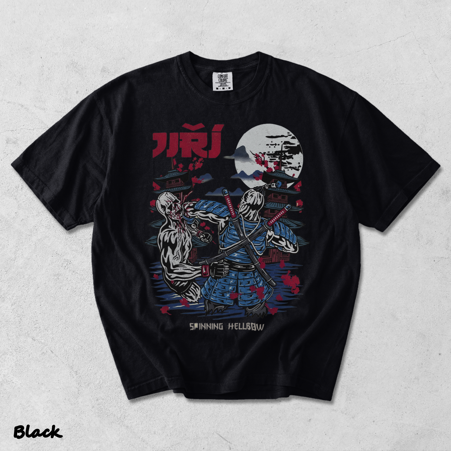 Jiri Spinning Hellbow - Black mockup