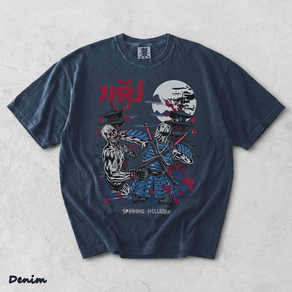 Jiri Spinning Hellbow - Denim mockup