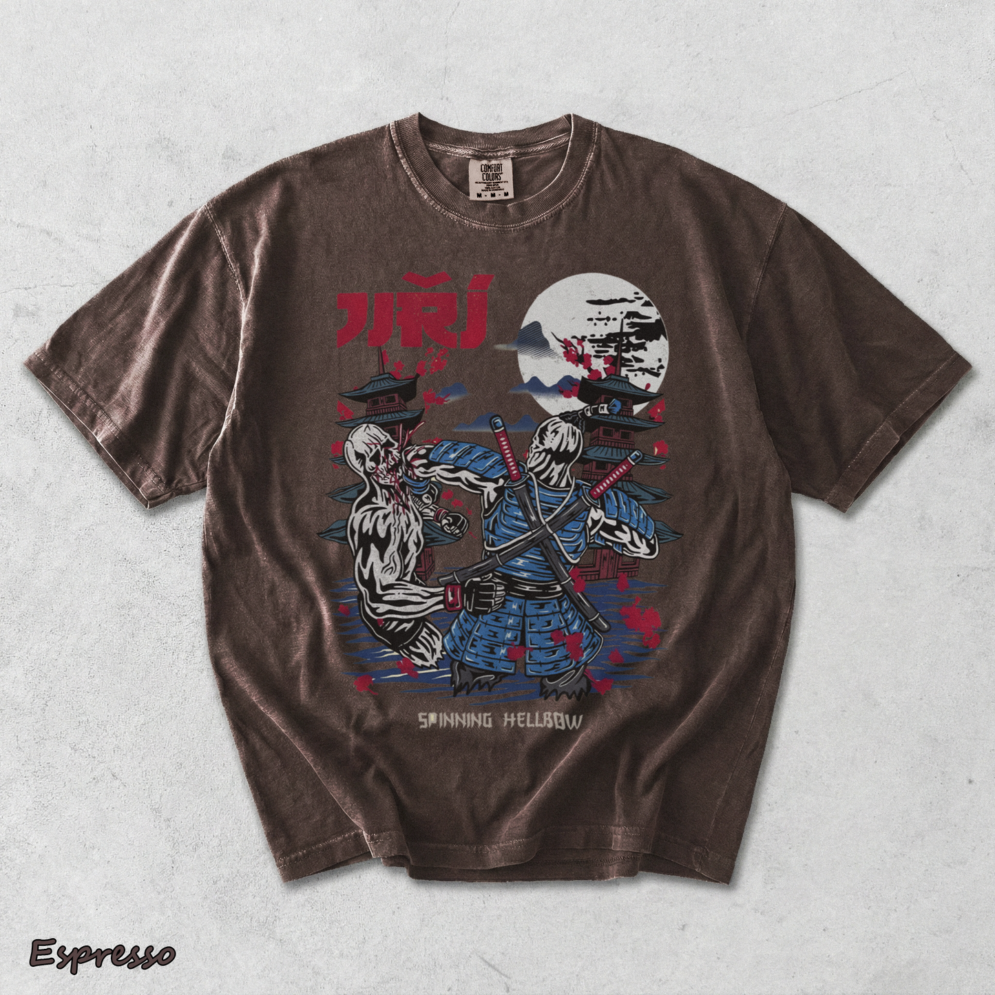 Jiri Spinning Hellbow - Espresso mockup