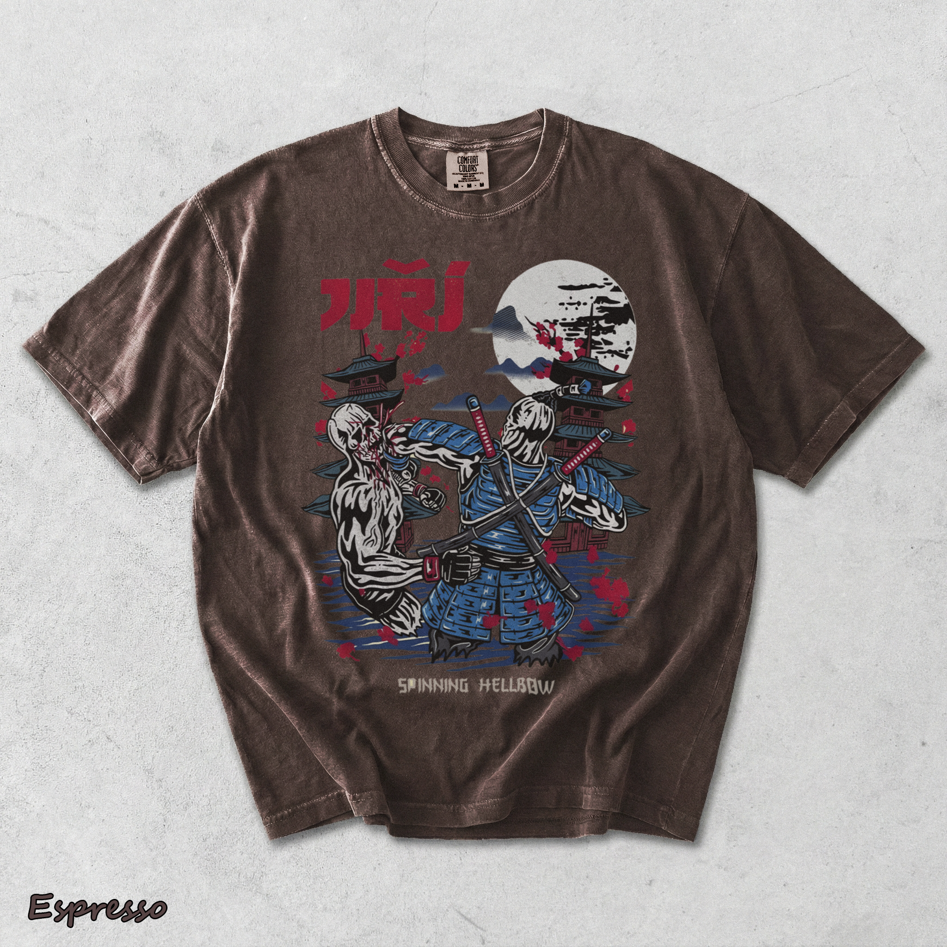 Jiri Spinning Hellbow - Espresso mockup