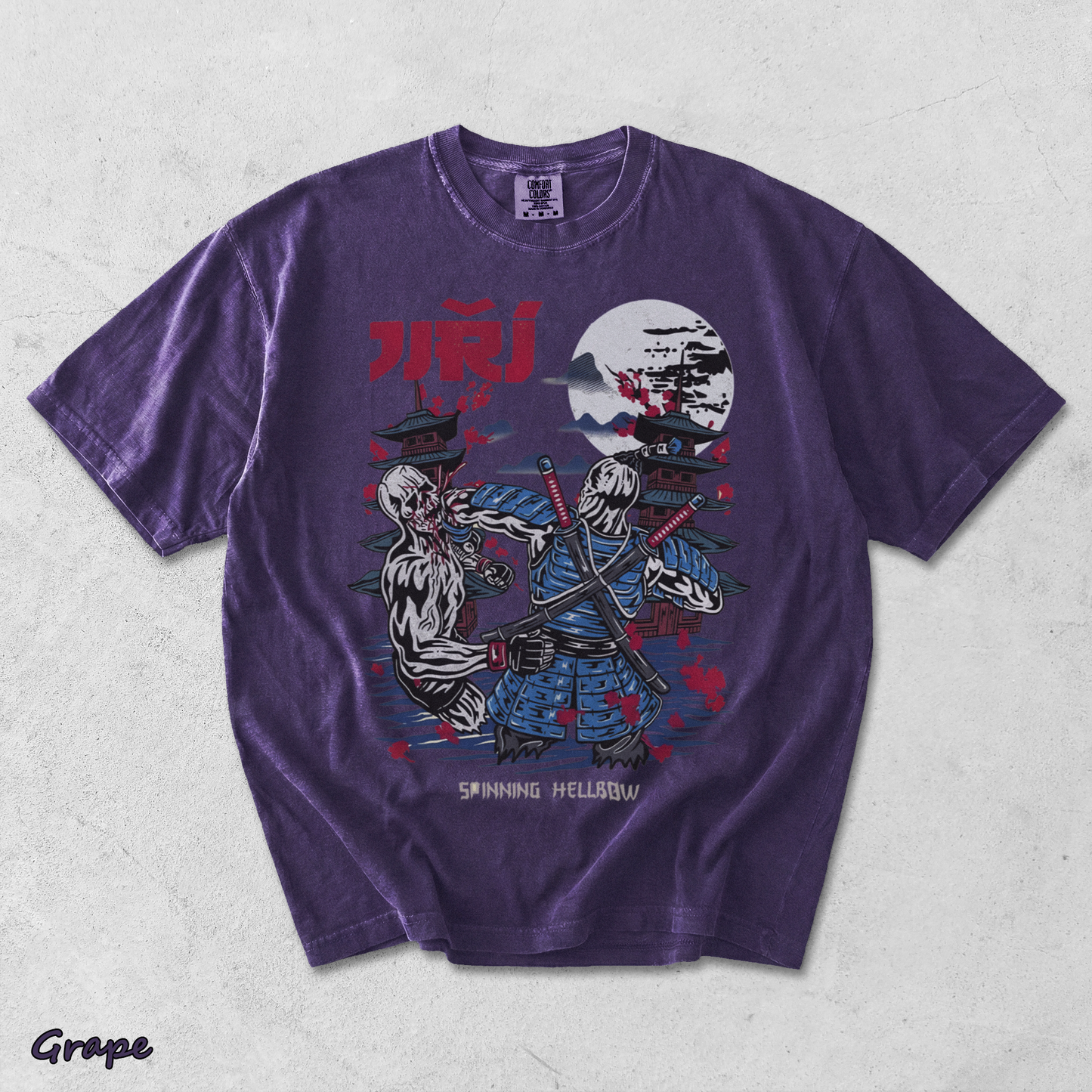 Jiri Spinning Hellbow - Grape mockup