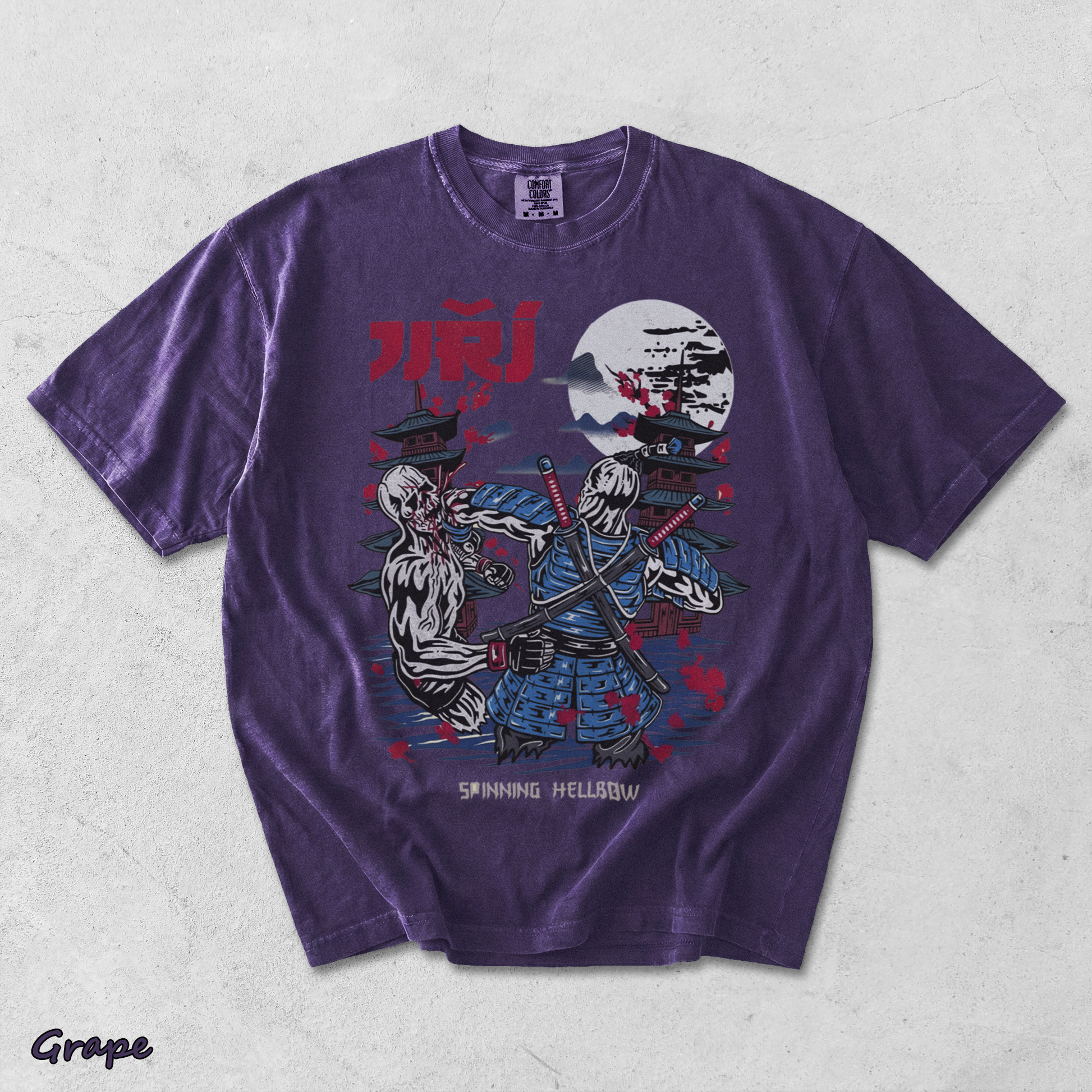 Jiri Spinning Hellbow - Grape mockup