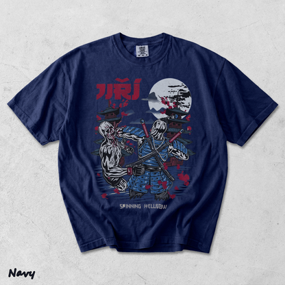 Jiri Spinning Hellbow - True Navy mockup