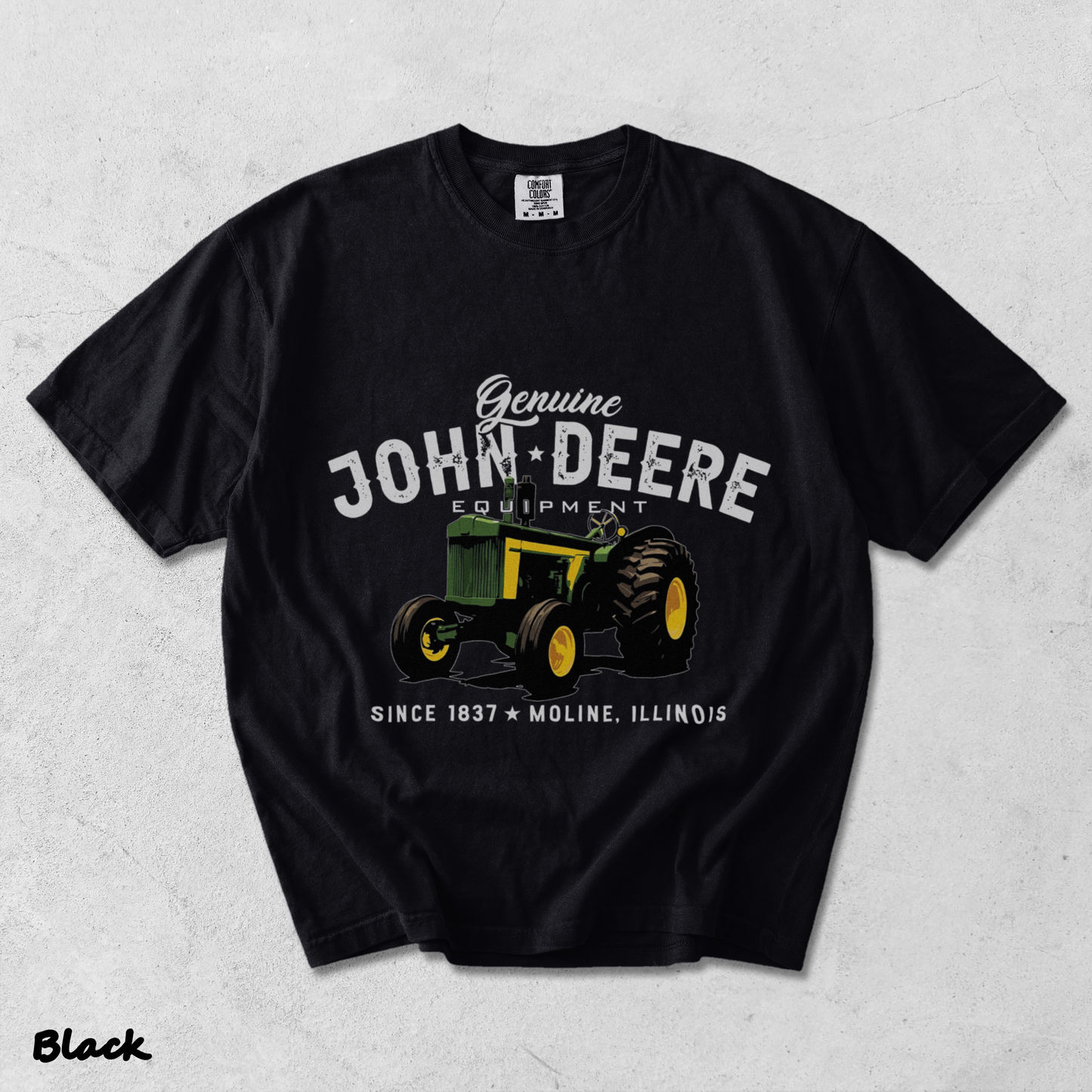 John Deere Tractor 2 - Black mockup