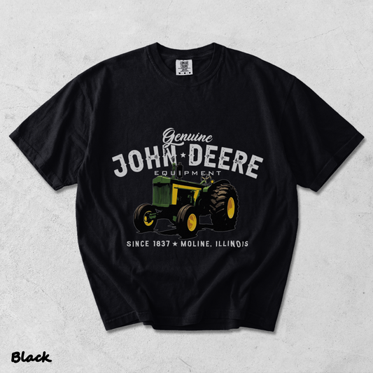 John Deere Tractor 2 - Black mockup
