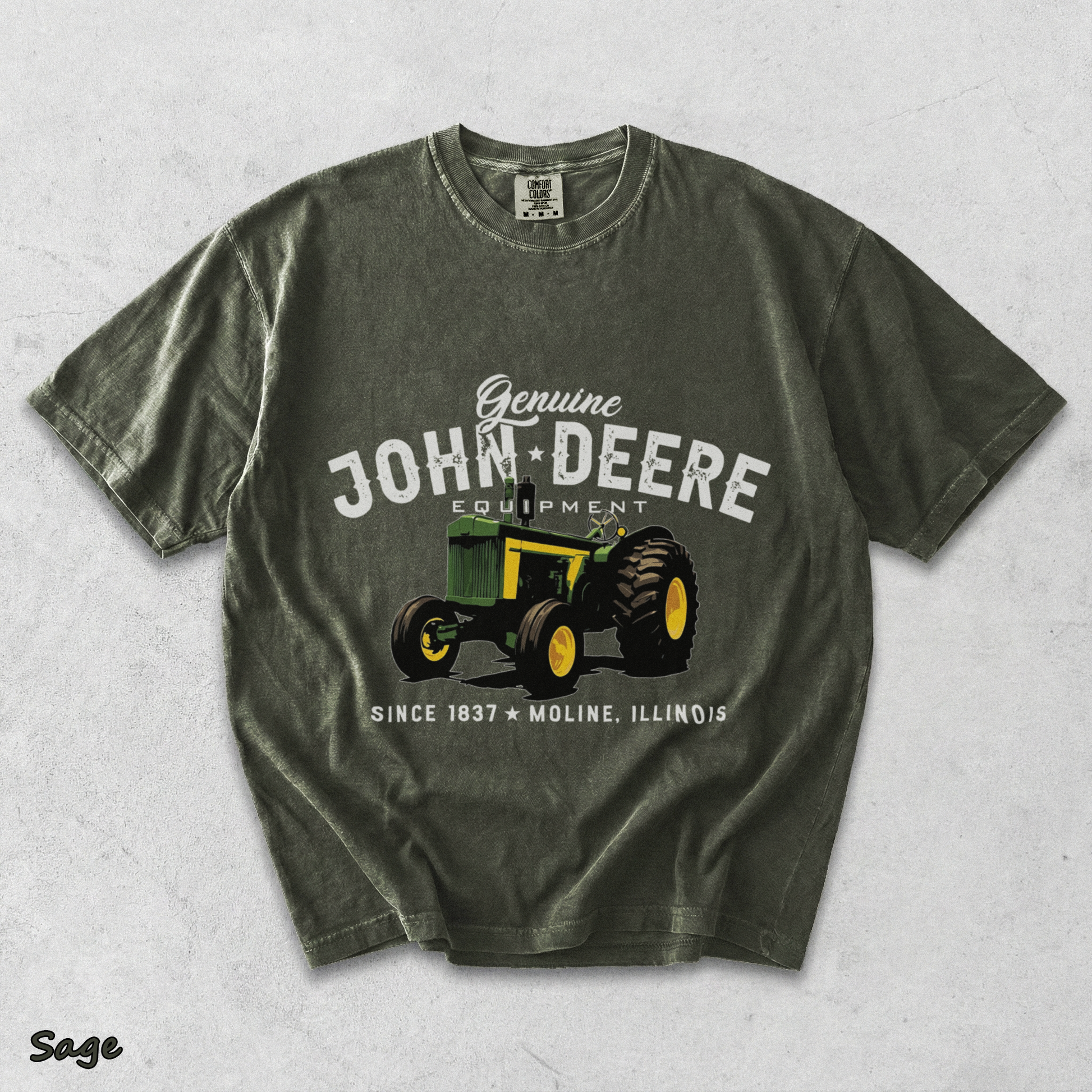 John Deere Tractor 2 - Sage mockup