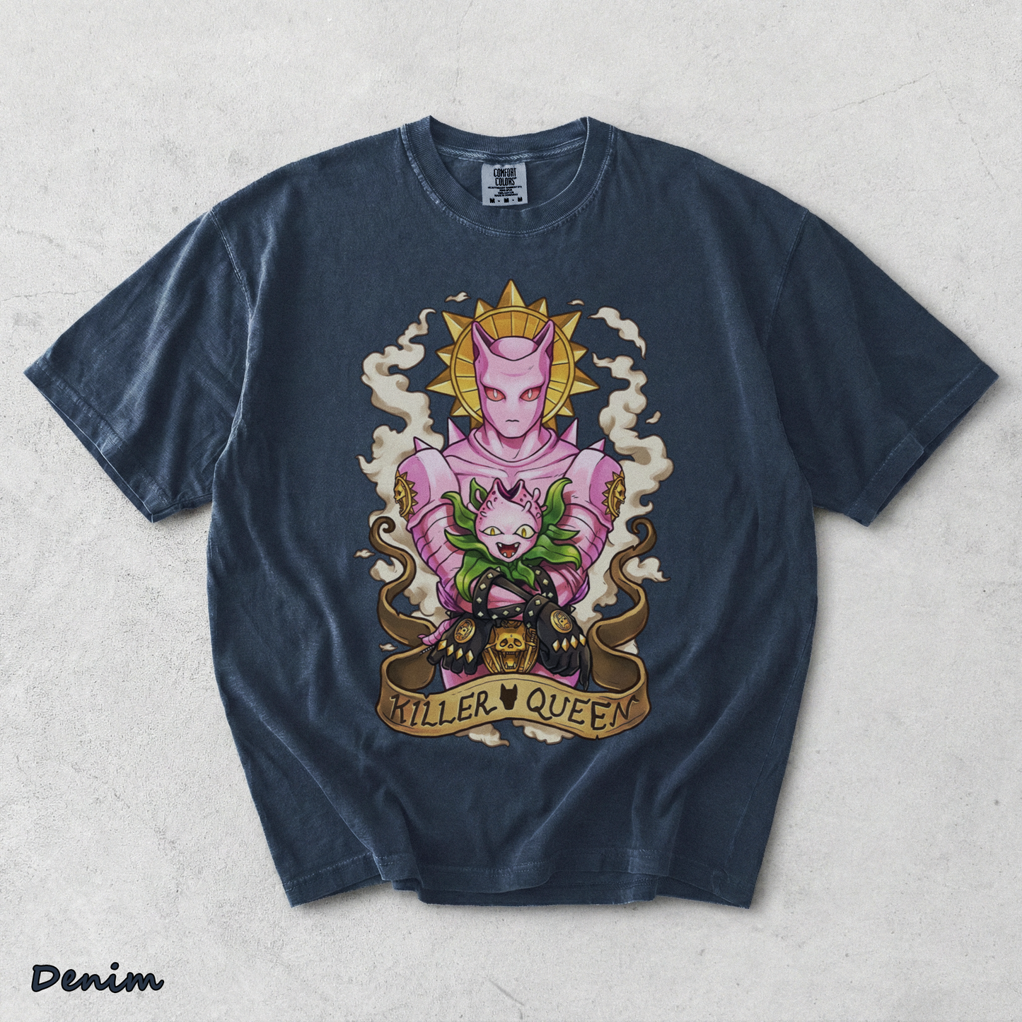 JoJo's Bizarre Adventure - Denim mockup