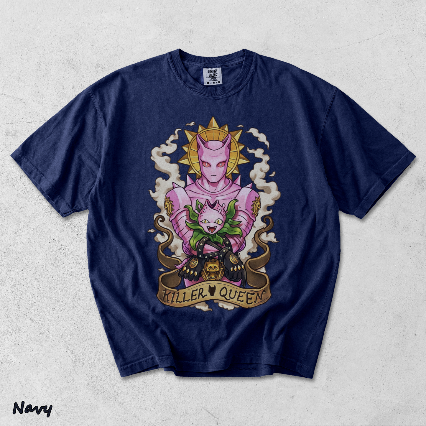 JoJo's Bizarre Adventure - True Navy mockup