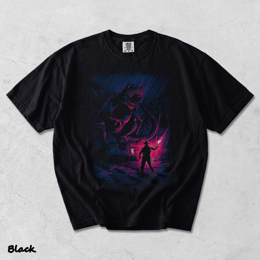 Jurassic Park - Black mockup