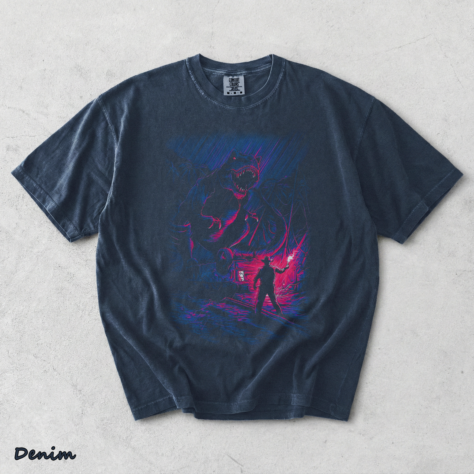 Jurassic Park - Denim mockup