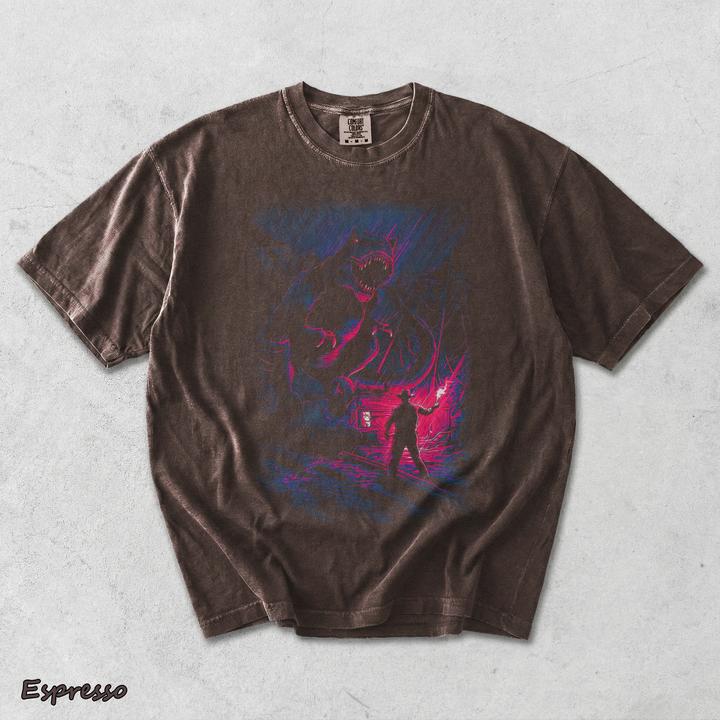 Jurassic Park - Espresso mockup