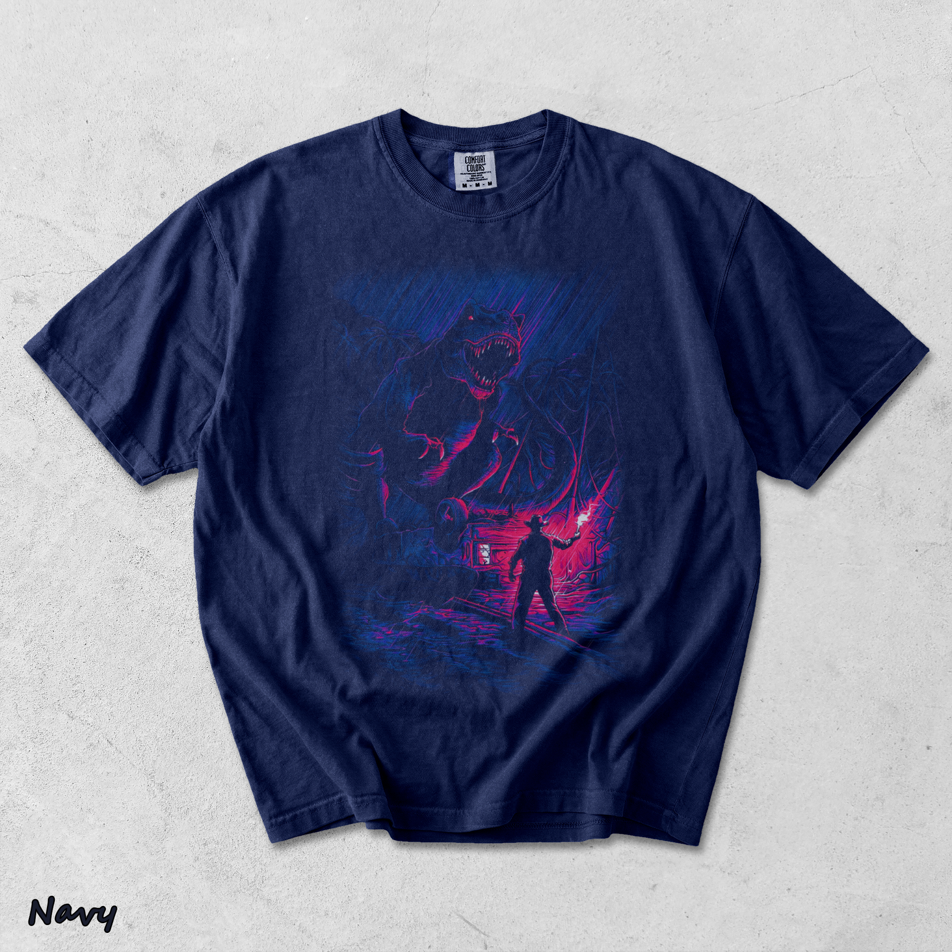 Jurassic Park - True Navy mockup