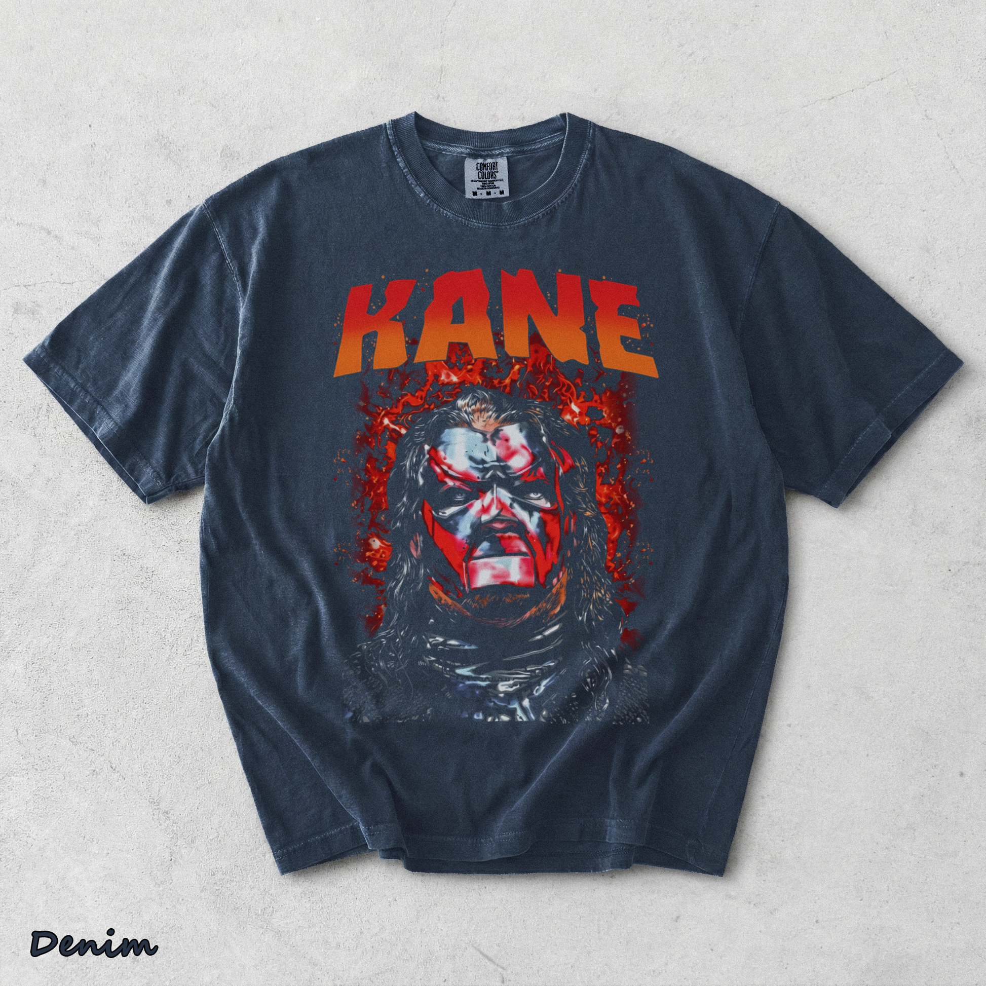 KANE Gildan T-Shirt - Denim mockup