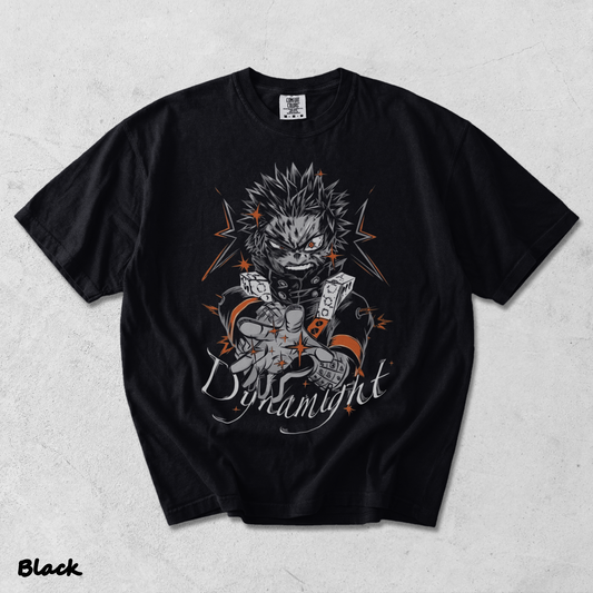 Katsuki Bakugo - Black mockup