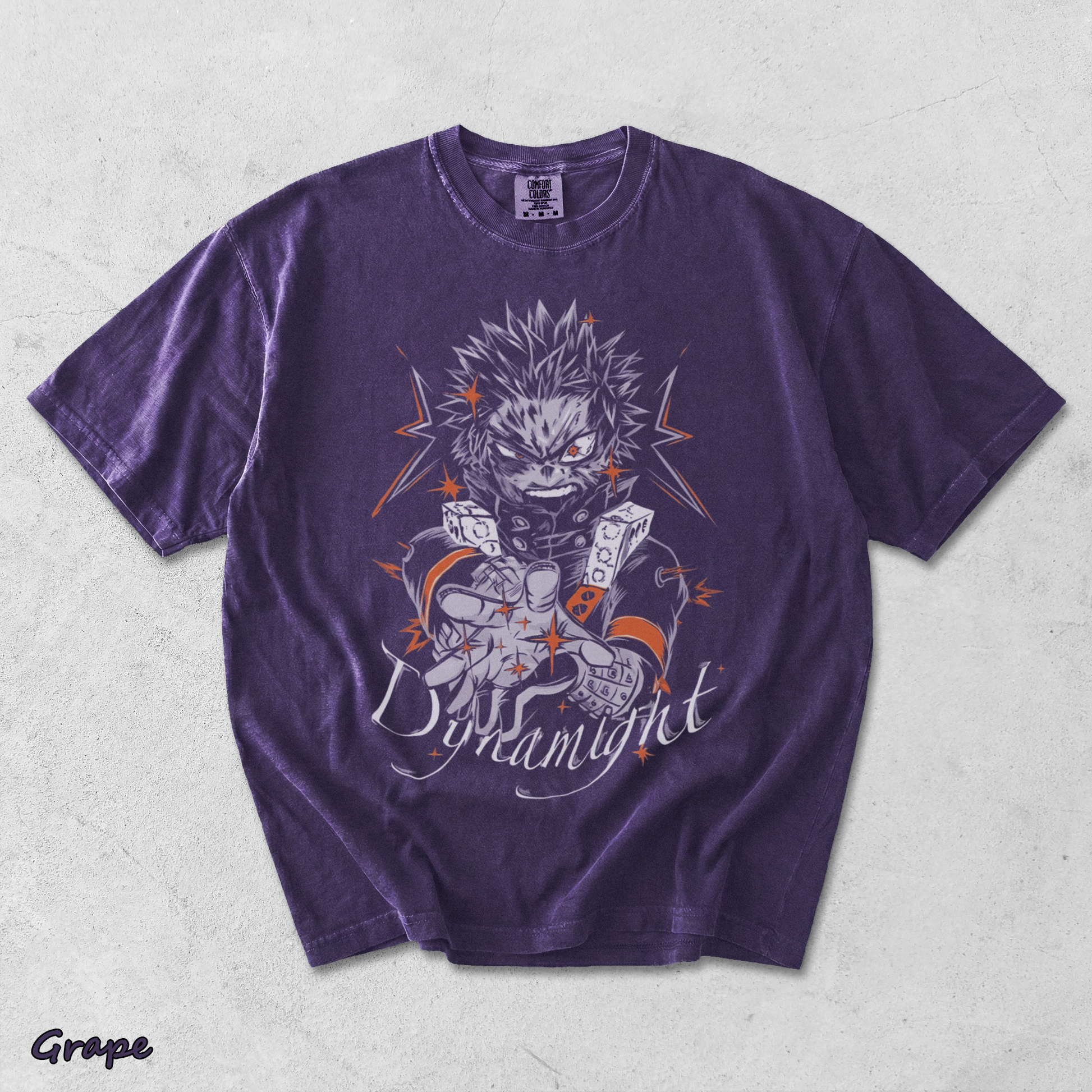 Katsuki Bakugo - Grape mockup