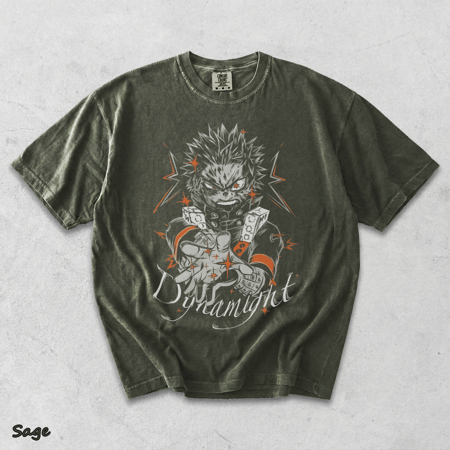 Katsuki Bakugo - Sage mockup