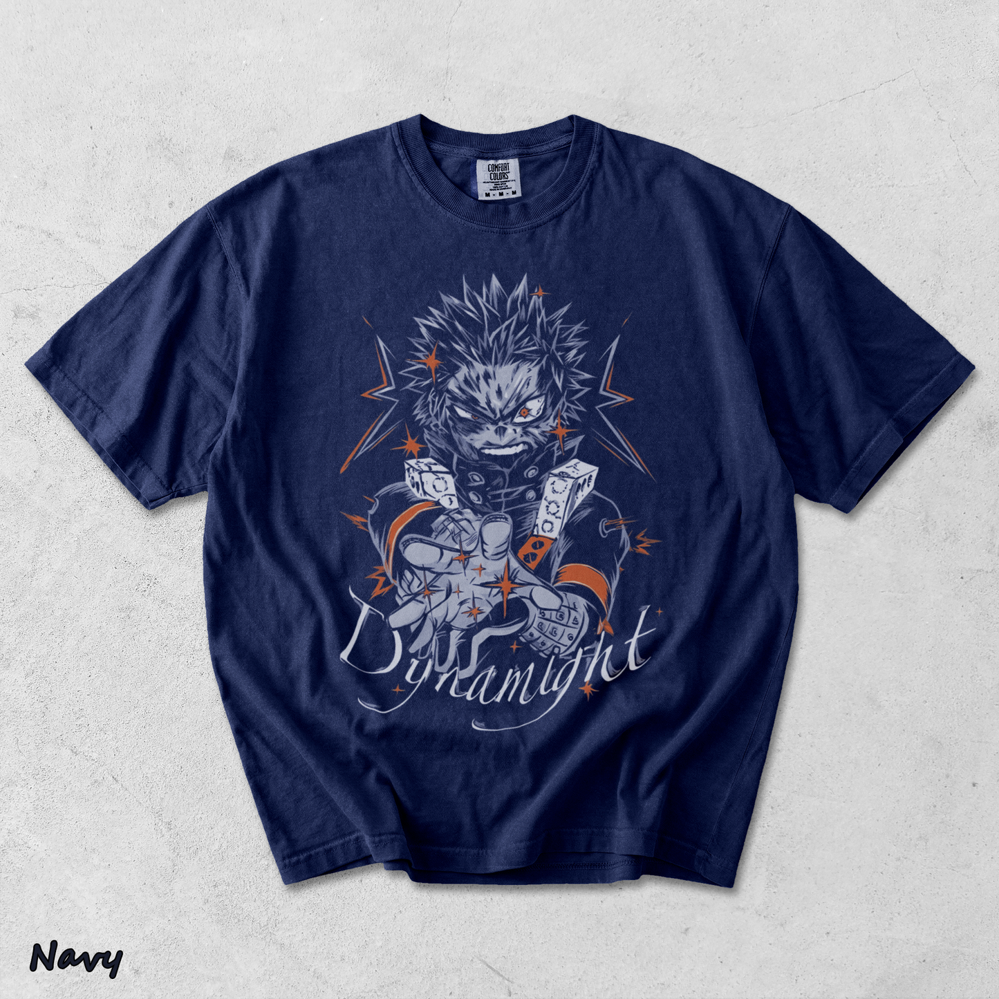 Katsuki Bakugo - True Navy mockup