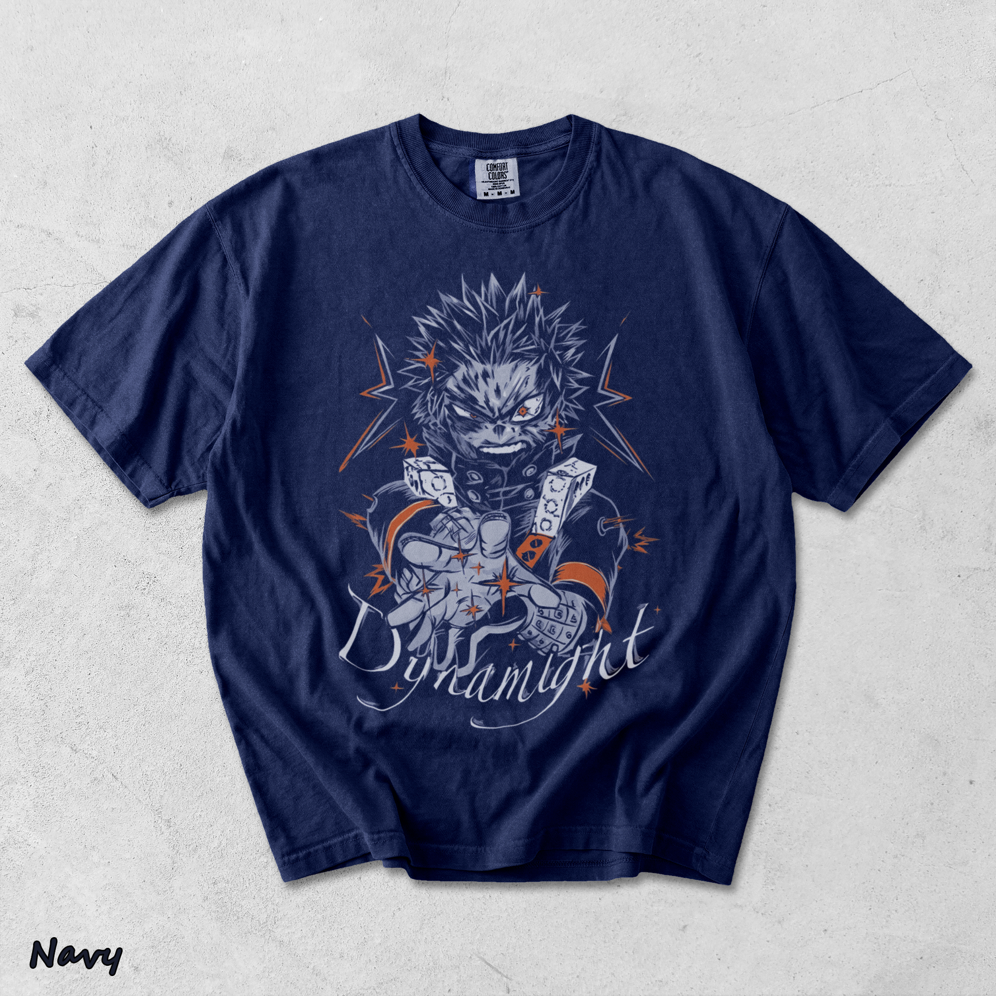 Katsuki Bakugo - True Navy mockup