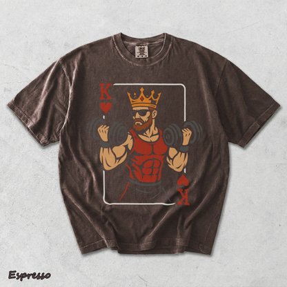 King Card Bodybuilder - Espresso mockup