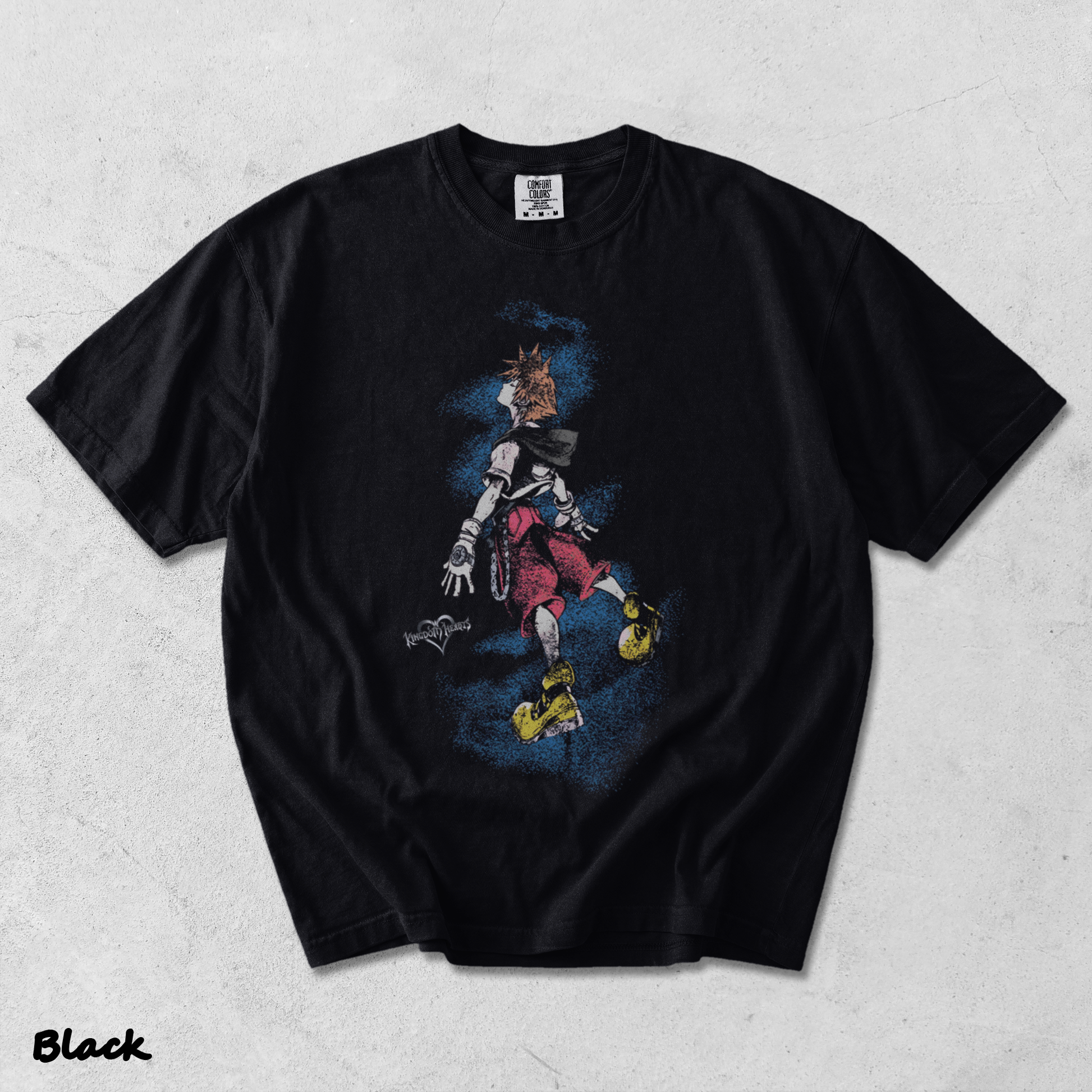 KINGDOM HEARTS - Black mockup