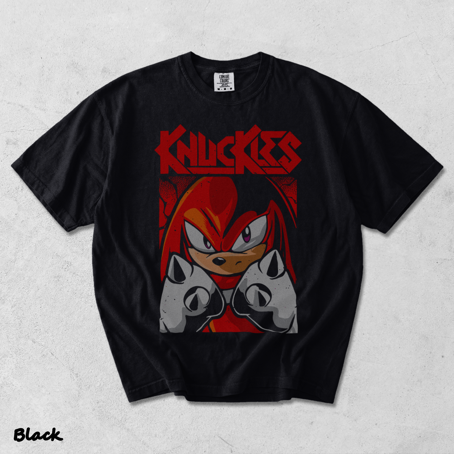 Knuckles - Black mockup