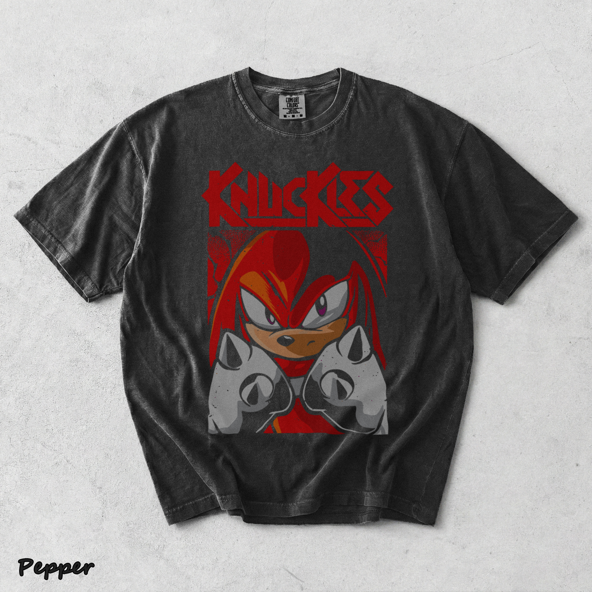 Knuckles - Pepper mockup
