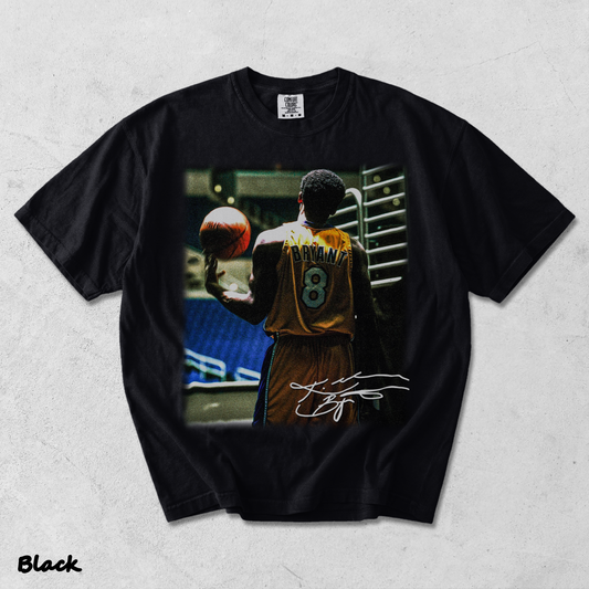 Kobe Bryant Back - Black mockup