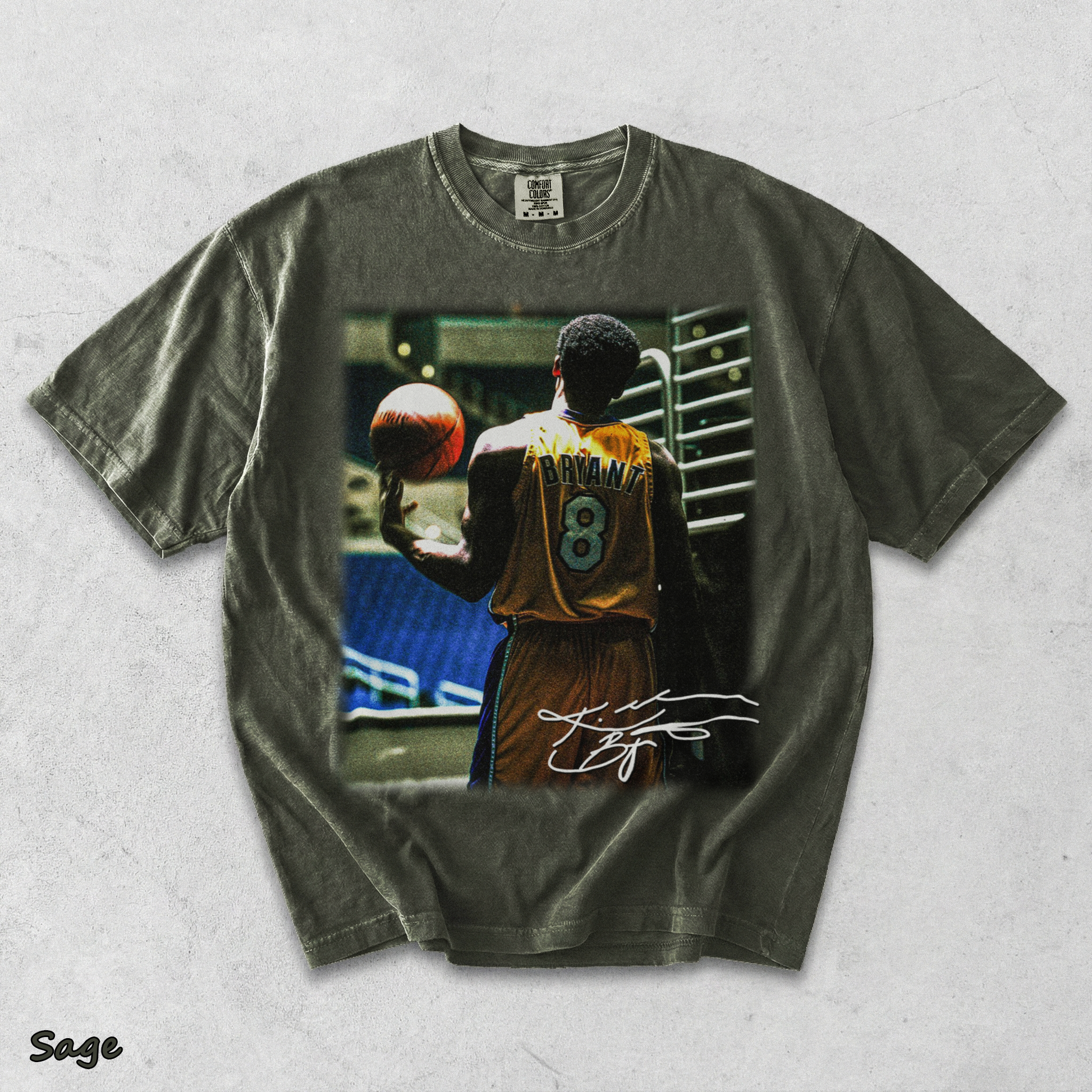 Kobe Bryant Back - Sage mockup