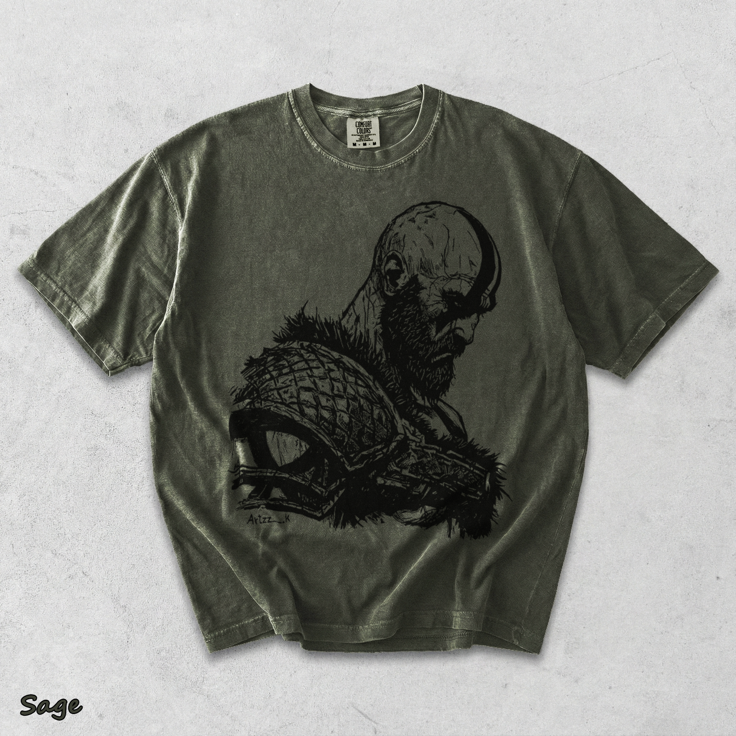 Kratos God of War 2 - Sage mockup