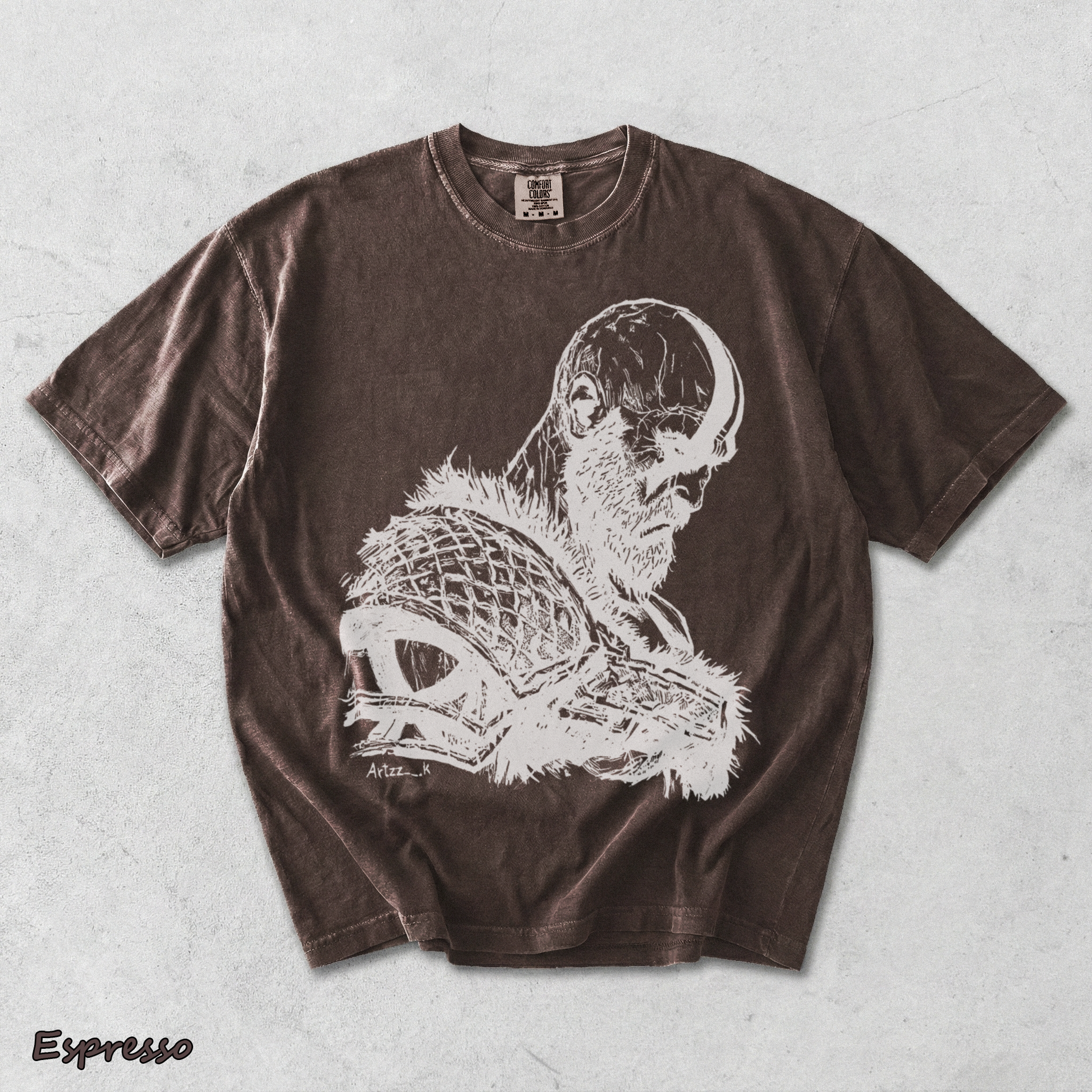 Kratos God of War - Espresso mockup