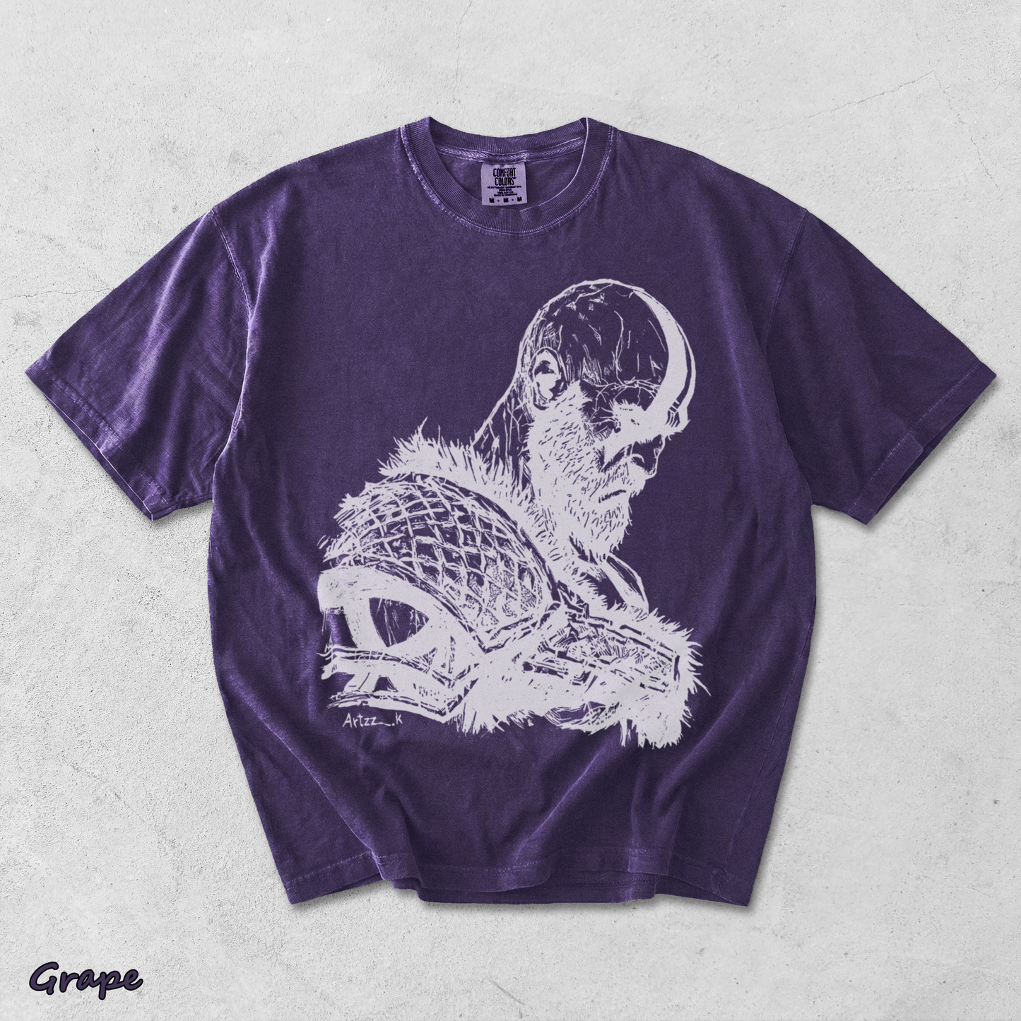 Kratos God of War - Grape mockup