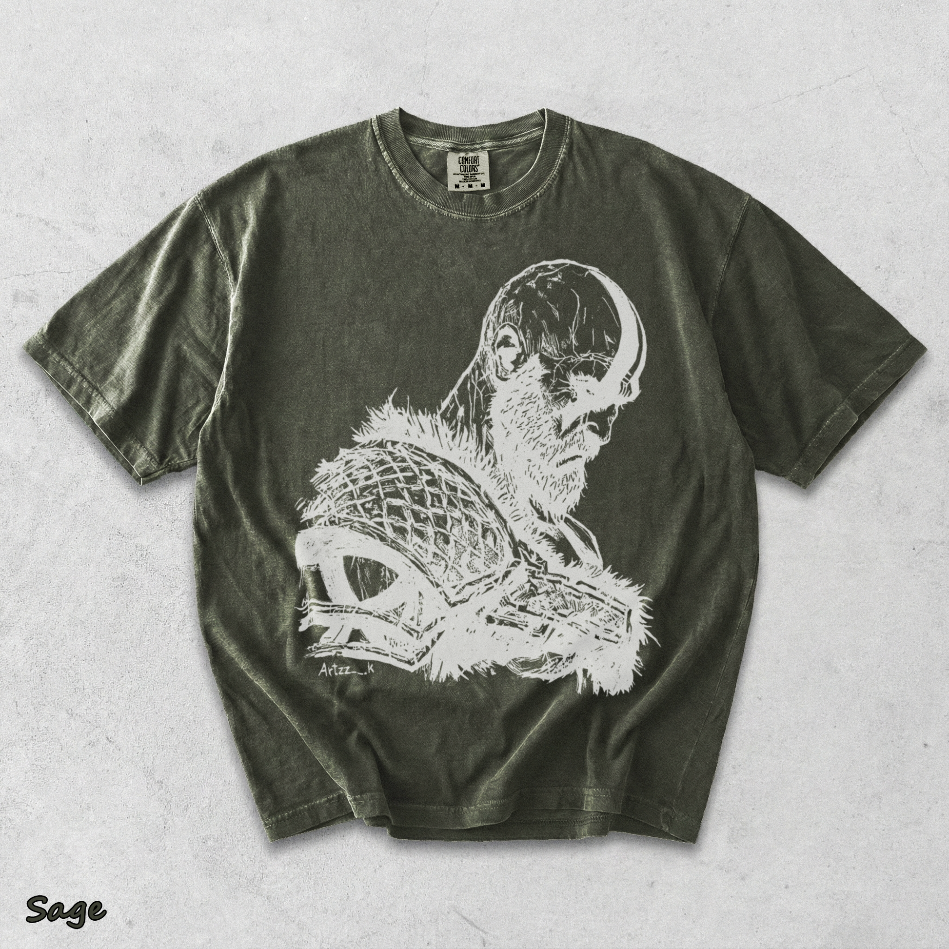 Kratos God of War - Sage mockup