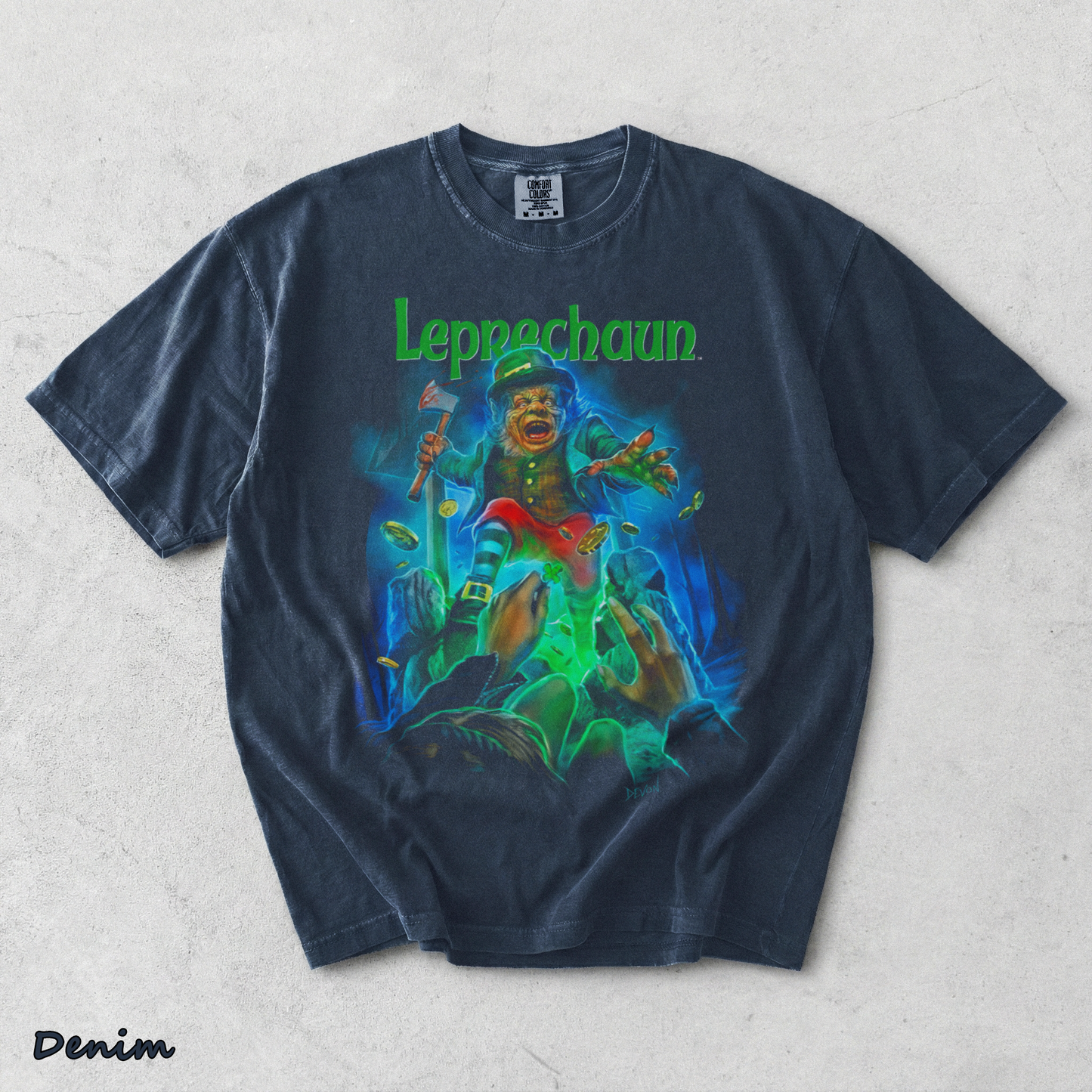 leprechaun - Denim mockup