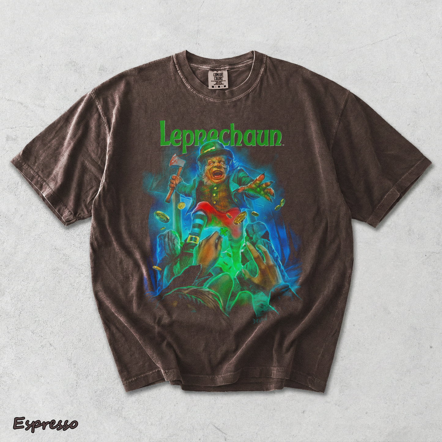 leprechaun - Espresso mockup