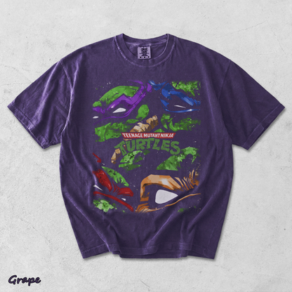 Limited Edition Teenage Mutant Ninja Turtles Tee Bootleg Tee, Classic Movie, Old front - Grape mockup