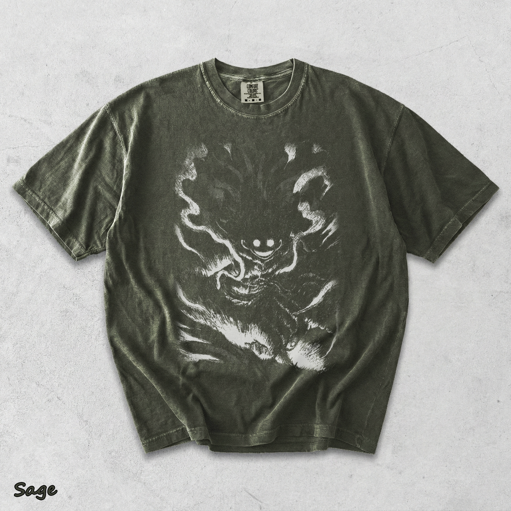 Luffy JoiBoy 2 Back - Sage mockup
