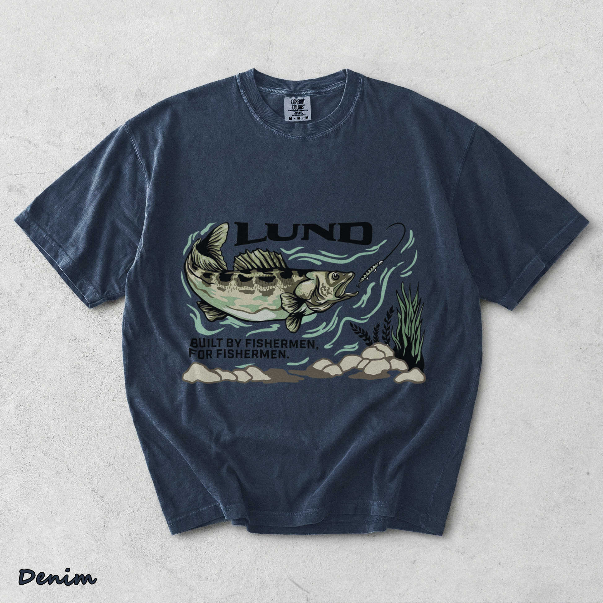 Lund Boats - Denim mockup