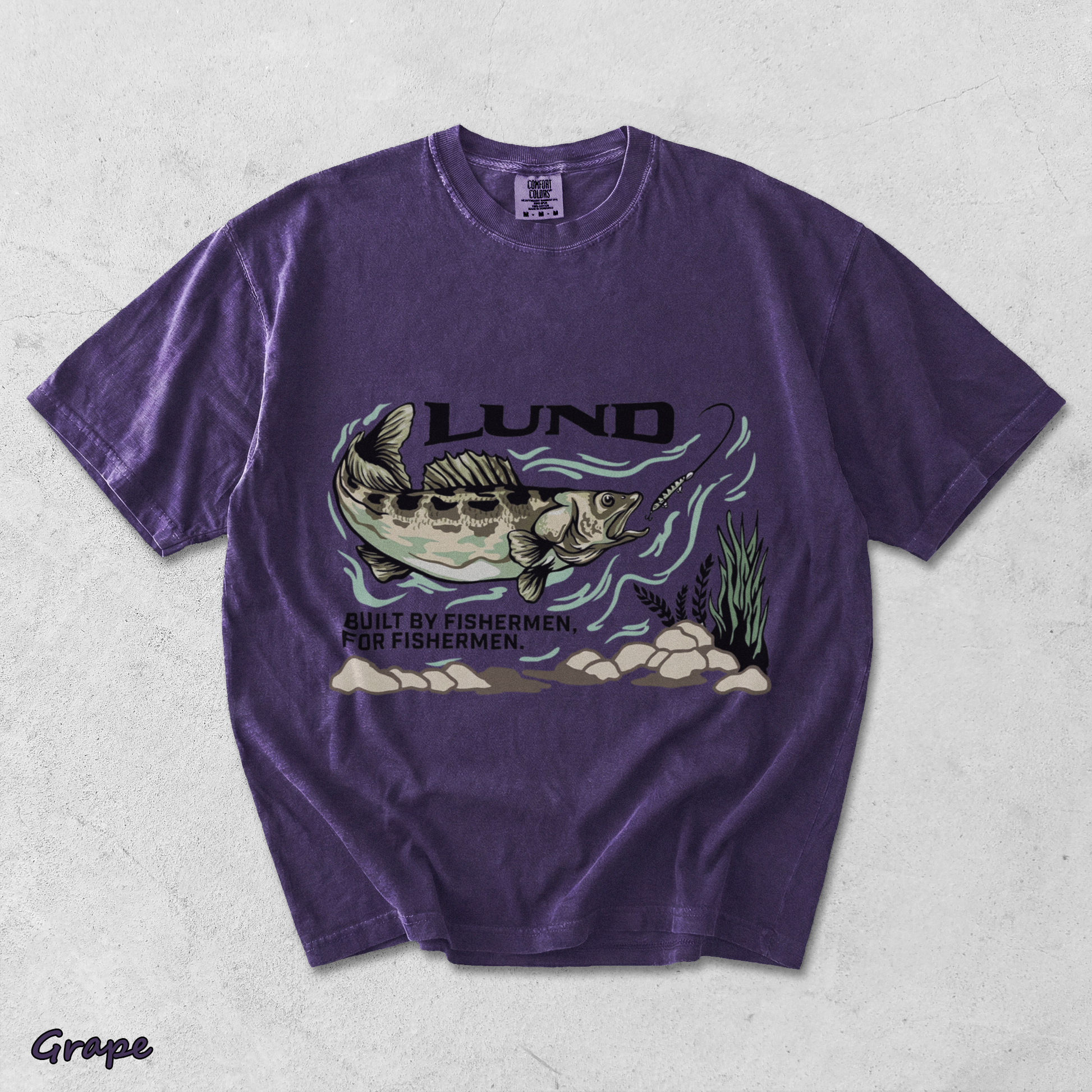 Lund Boats - Grape mockup
